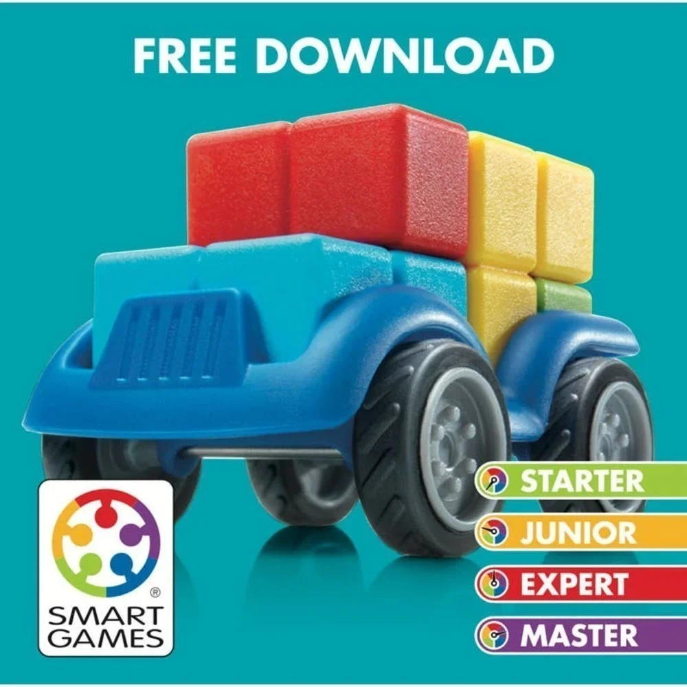 Smart Games Smart Car Mini 4x4 Building Game Smartcar